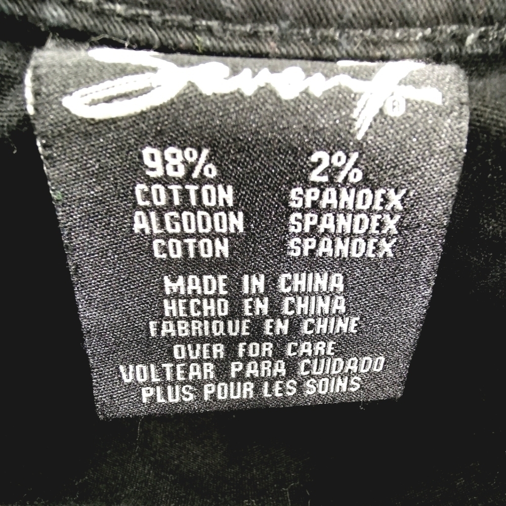 Seven7 Women's 6 Black Skinny Bling Jeans Cotton - Picture 13 of 14